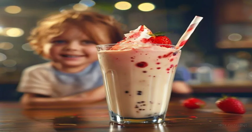 Milk shake infantil: textura mais leve e uniforme