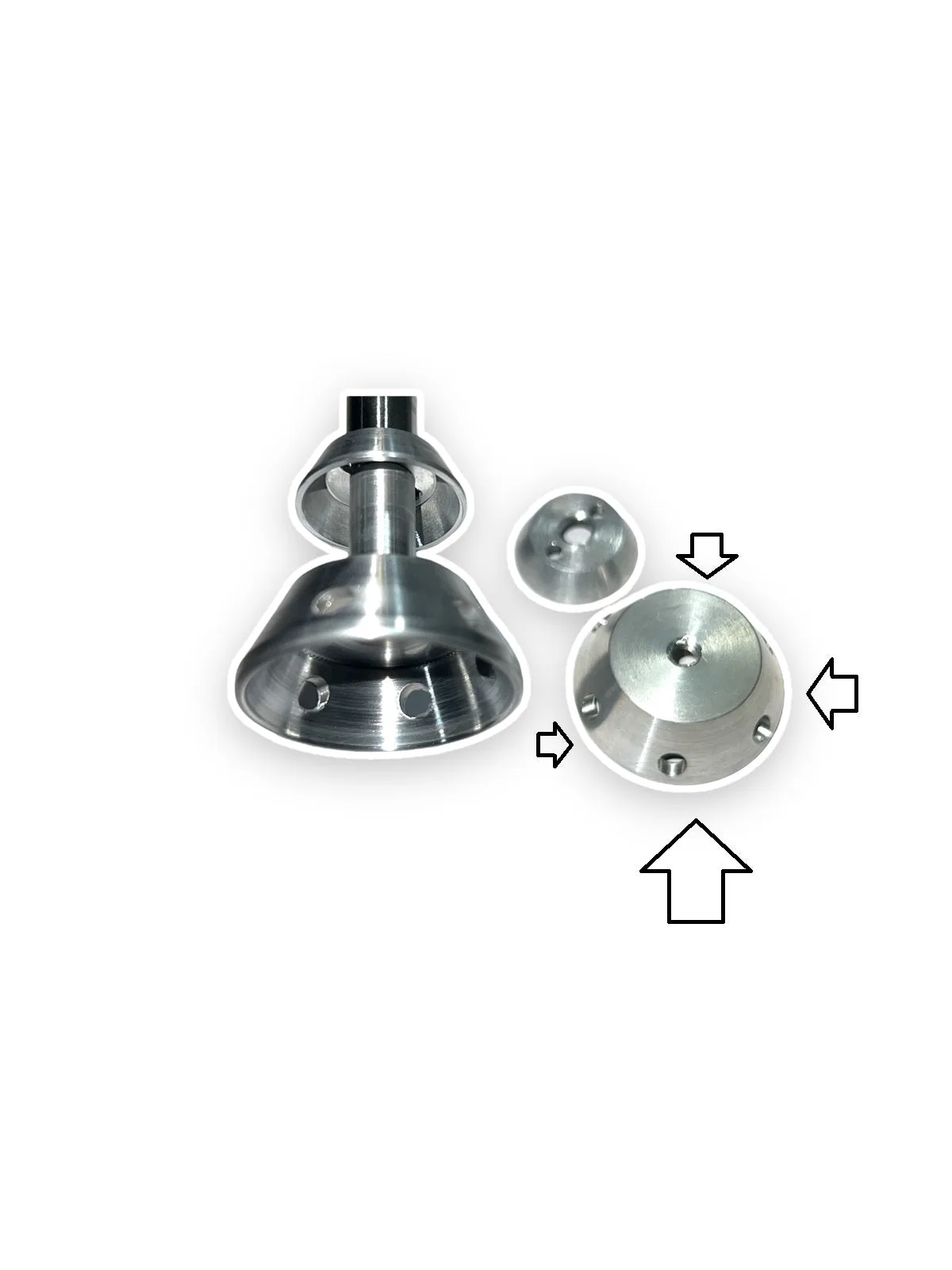 Caneca Cõnica Para Batedores de Milk Shake controlpot - Acessórios