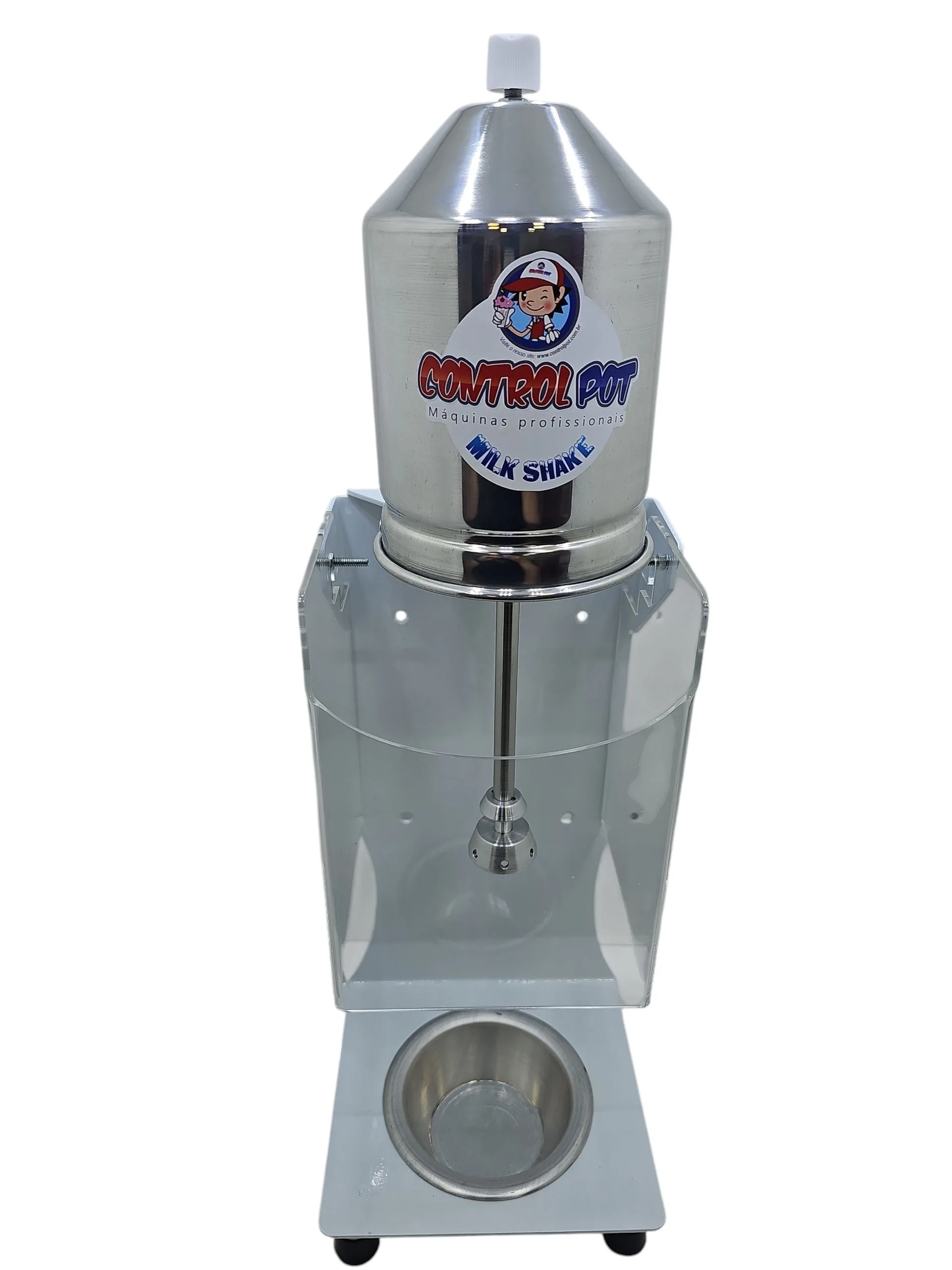 Maquina Milk Shake Sd 2014 Com Suporte Anti Respingo em Acrilico 1600w