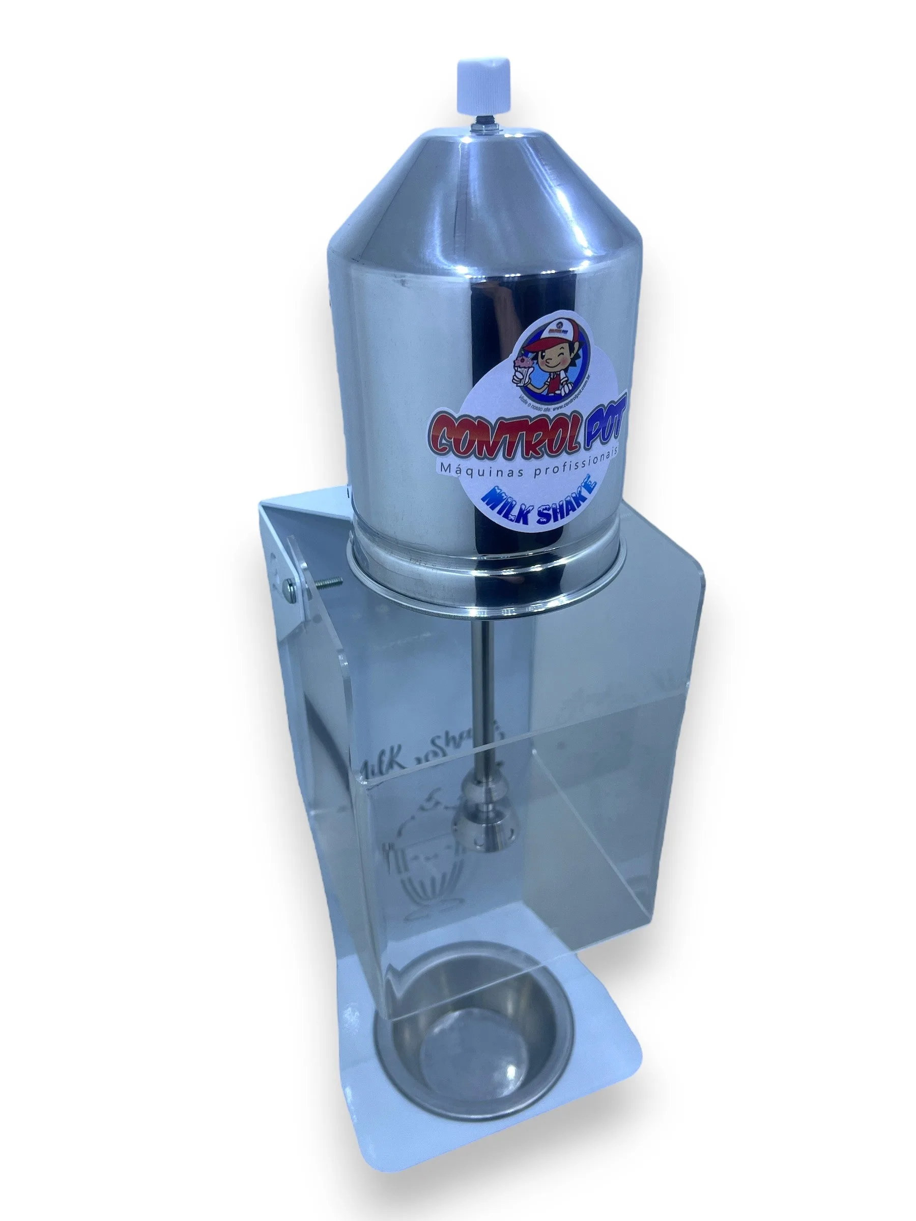 Maquina Milk Shake Com Acrílico Sd 2100 De Parede 900watts