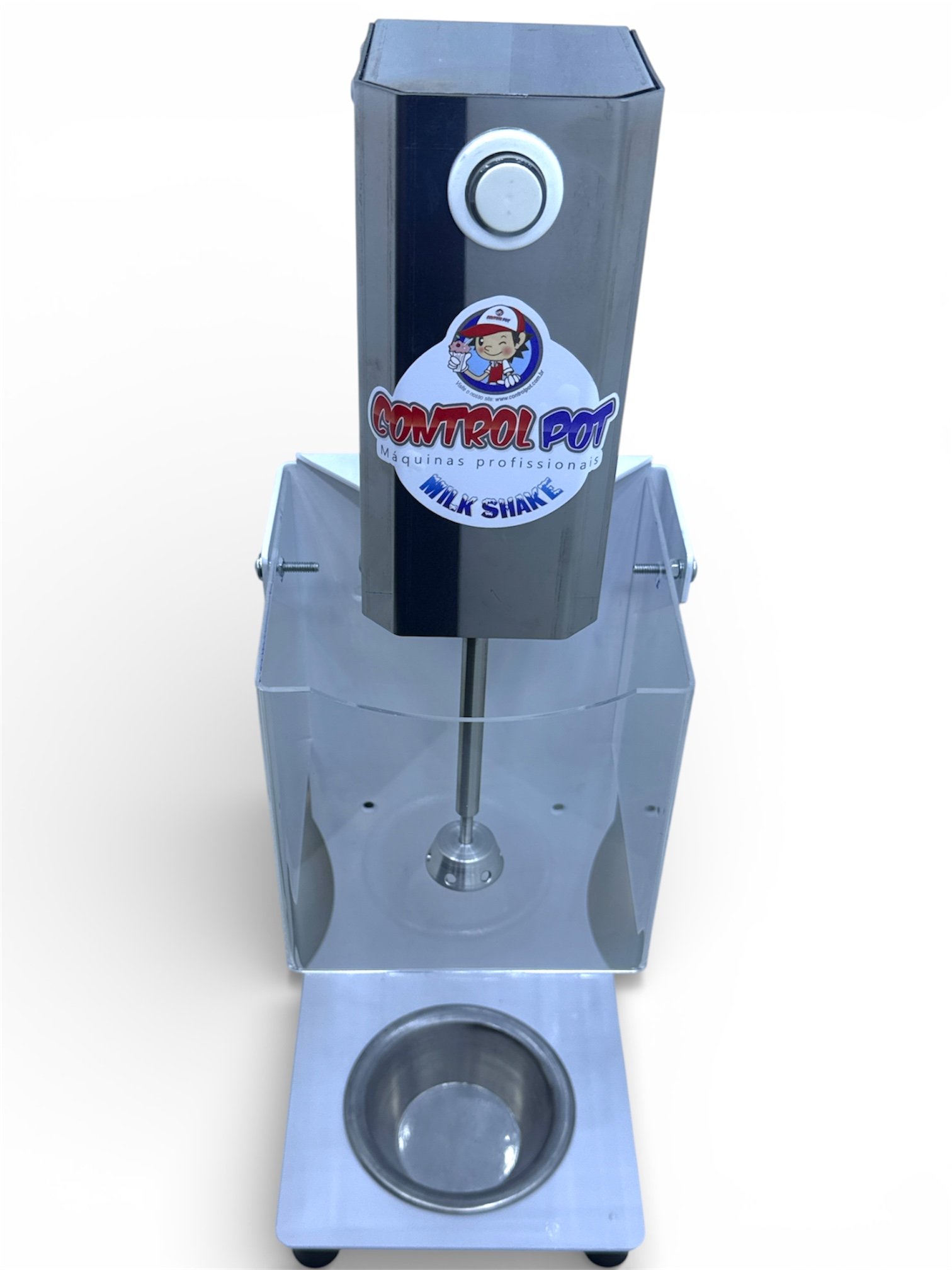 MMIX CP 2026 – 1200W | Mixer de Balcão com Proteção em Acrílico 220v